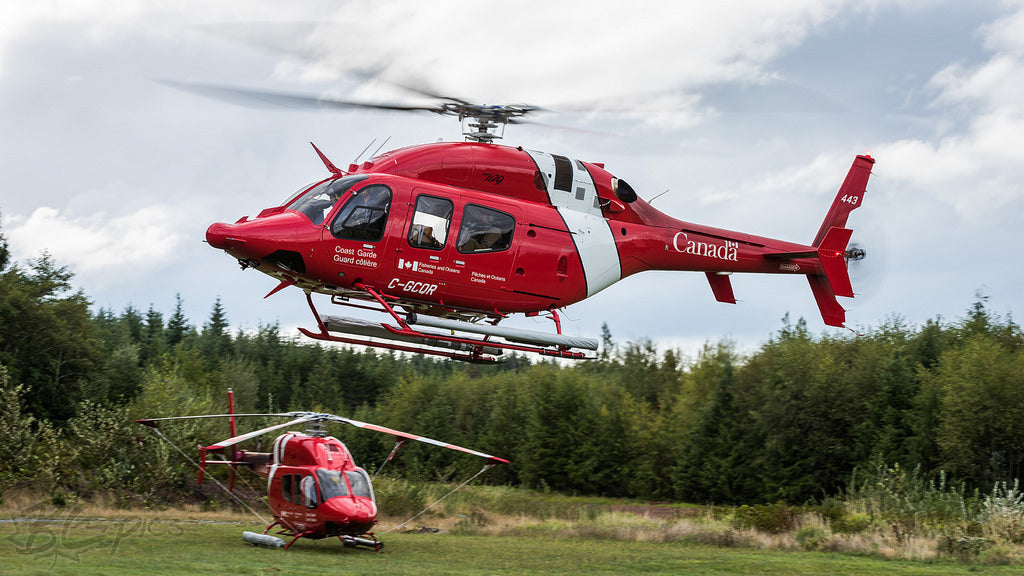 DART Aerospace’s wearplates protect the landing gear on the Canadian Coast Guard’s Bell 429 fleet