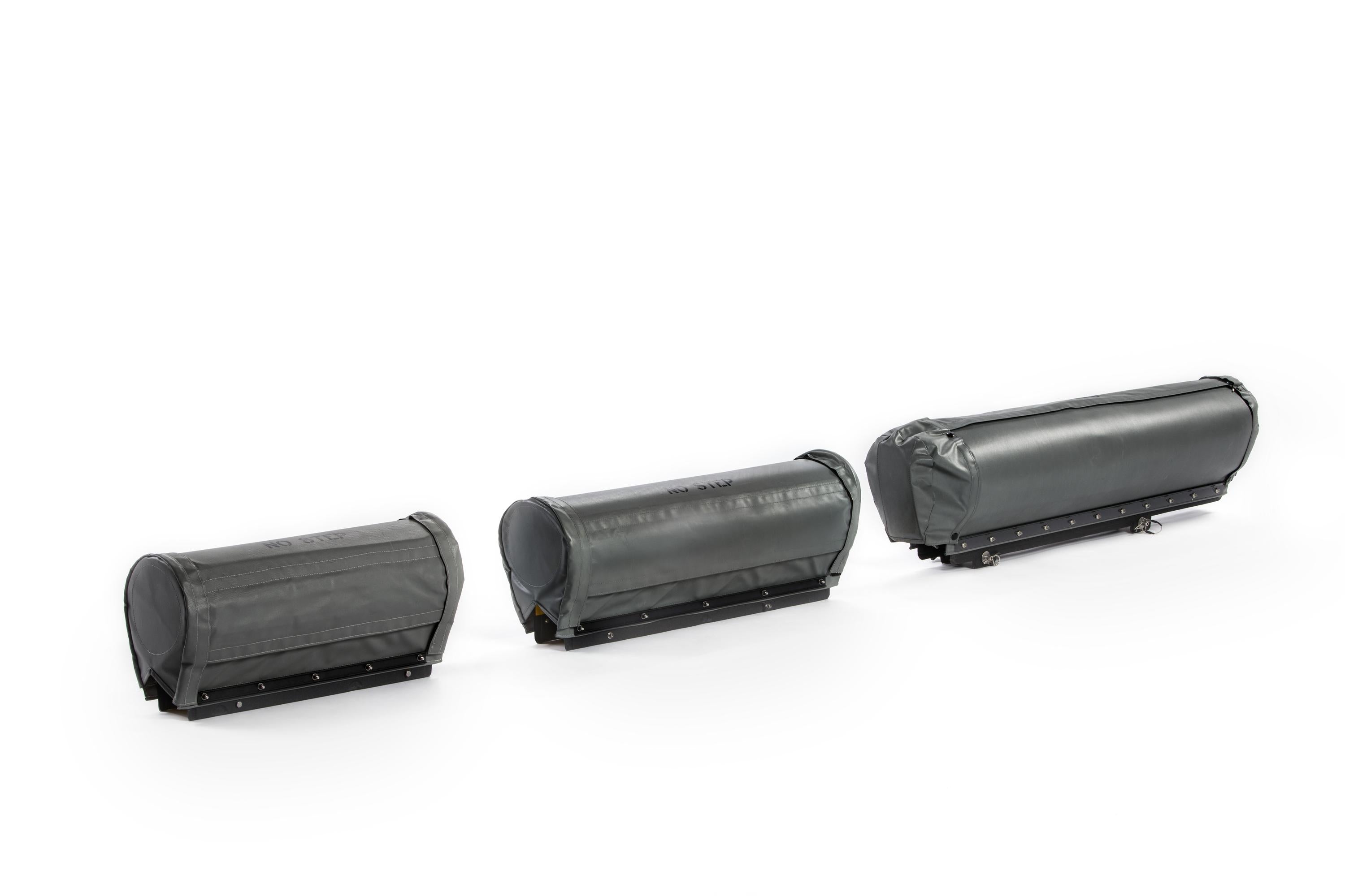 AS350/AS355 quick release emergency float system with liferafts