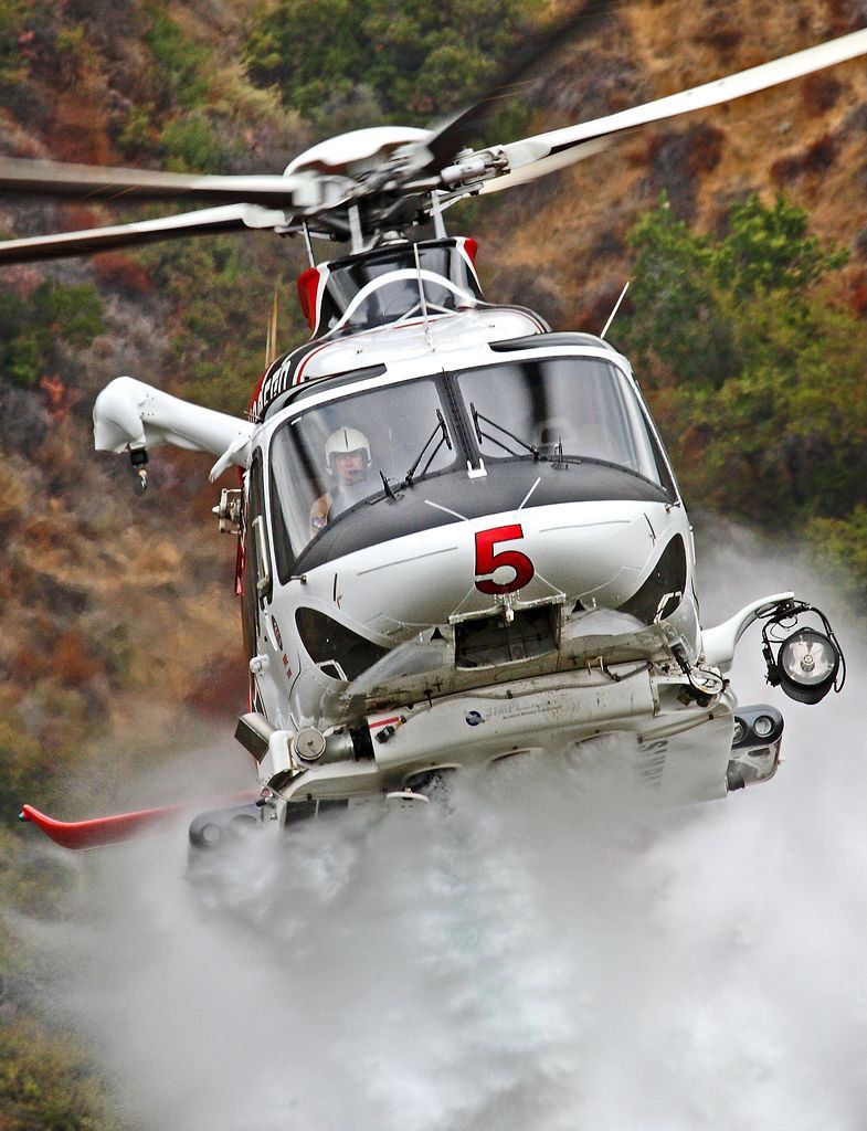 AW 139 Fire Attack System (W/ Foam)