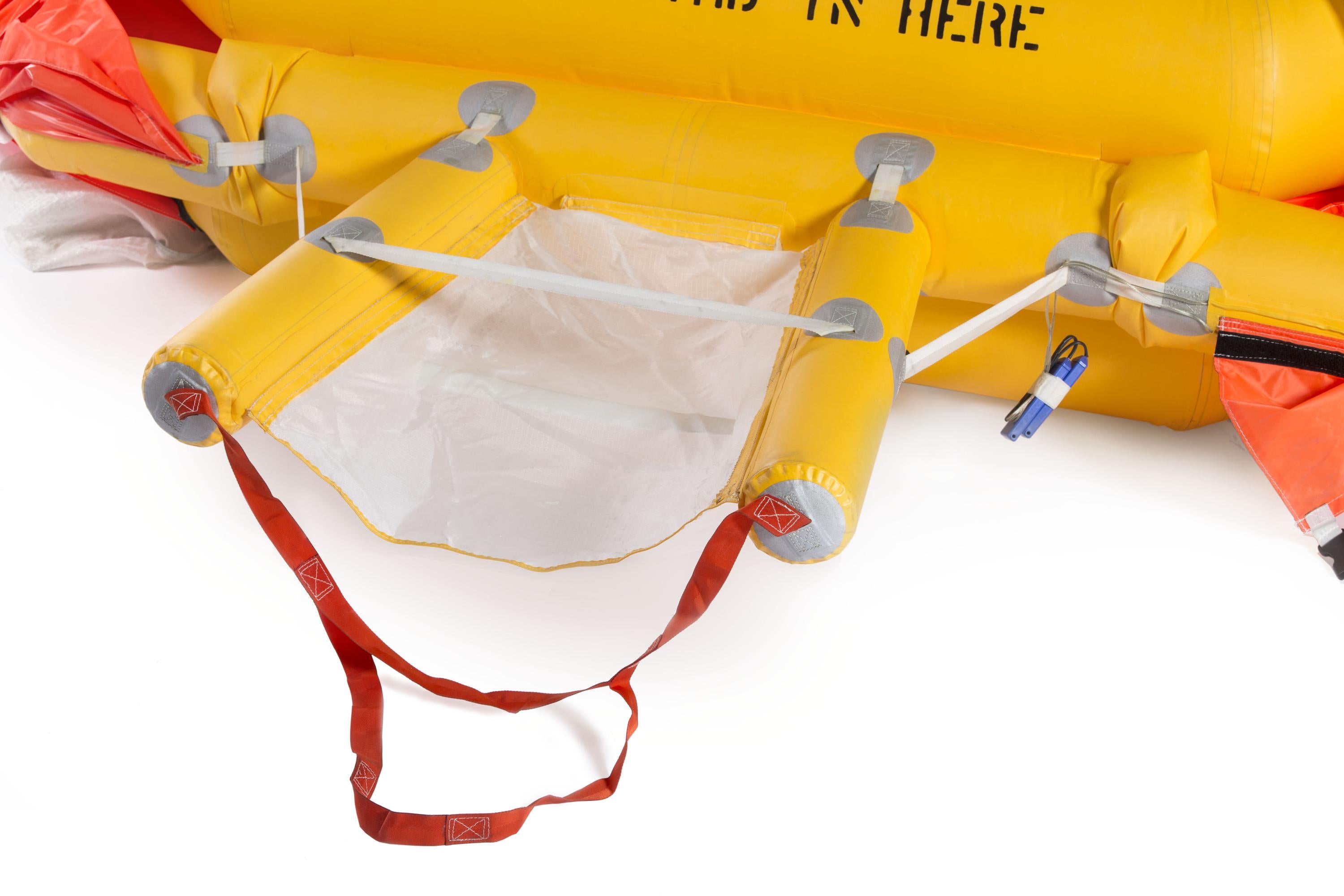 412/212/210 tri bag float system with liferafts, internal hoist compatible 