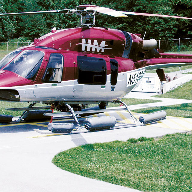 427 tri-bag float system with liferafts