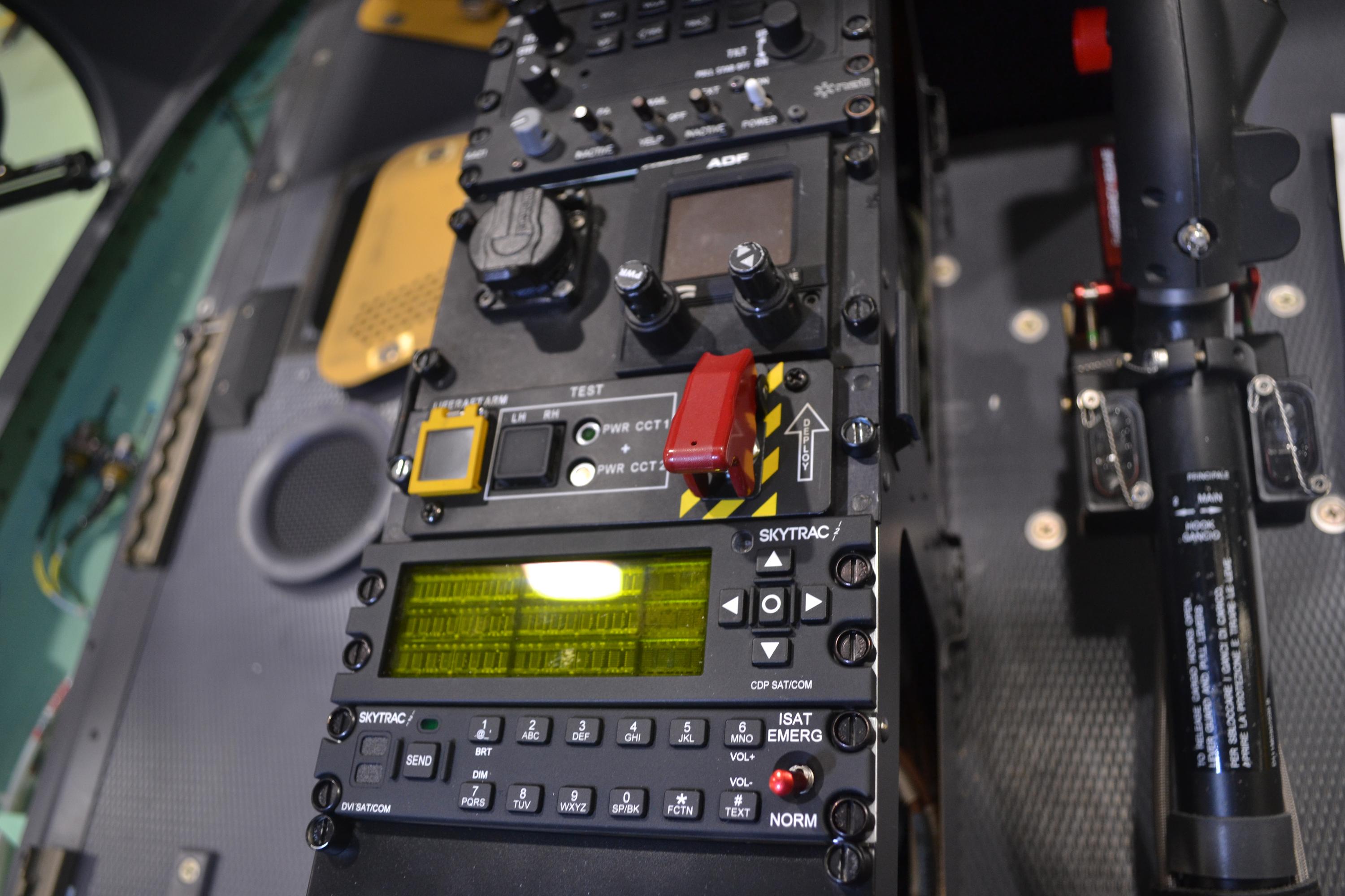 Liferaft control panel (universal ELRD)