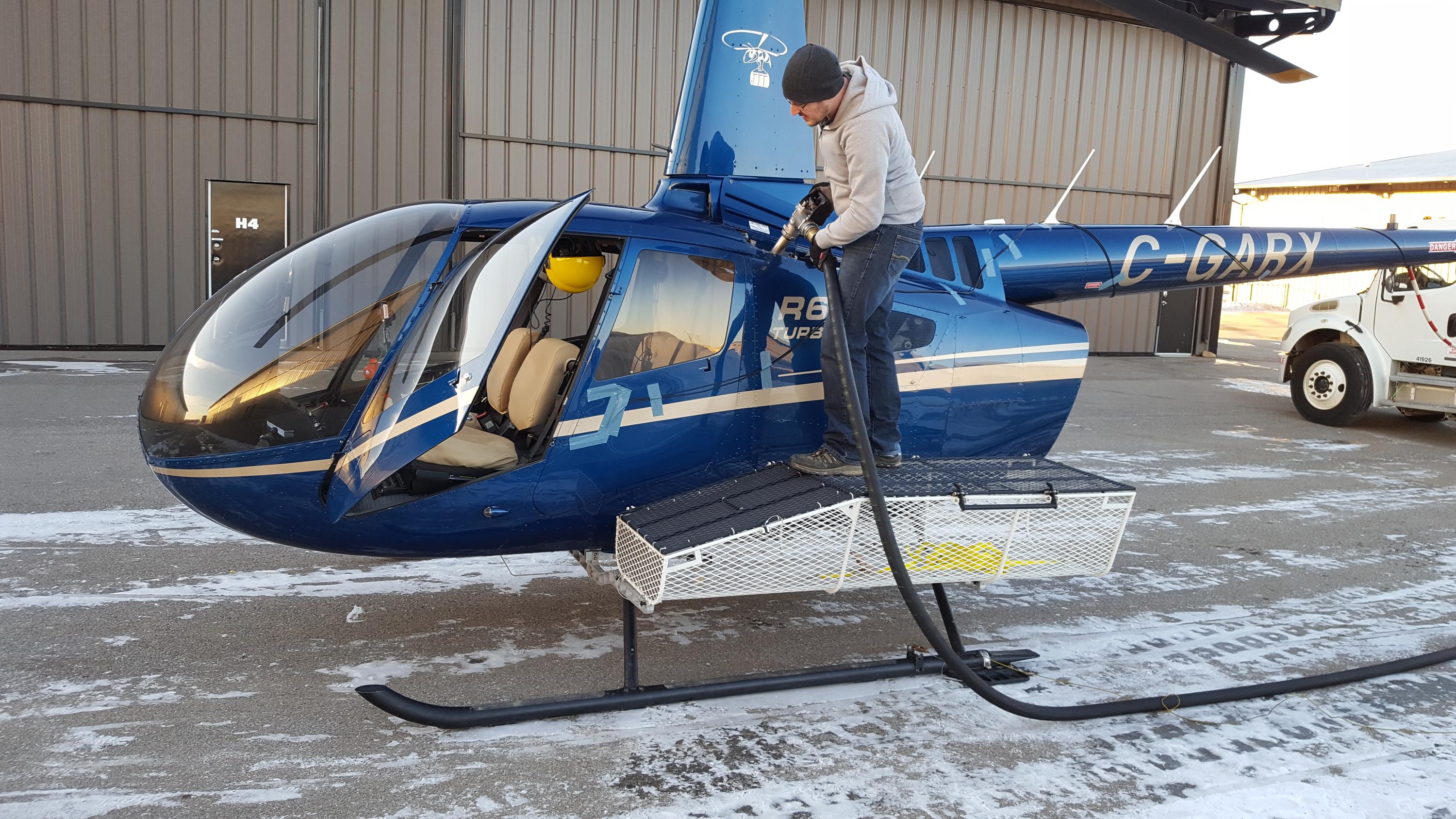 R66 Heli-Utility-Basket-LH Side