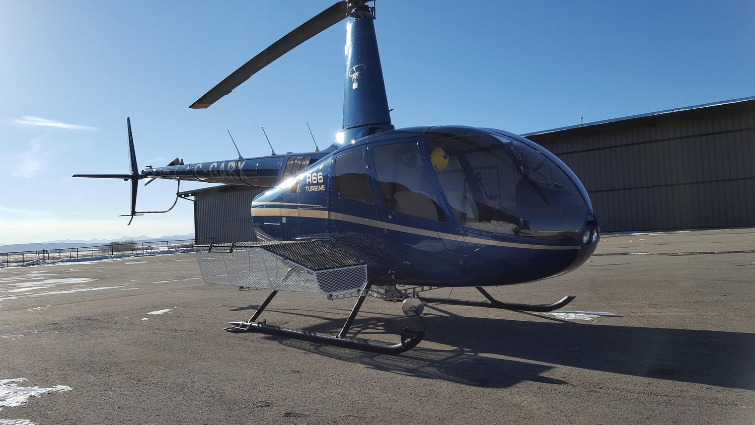 R66 Heli-Utility-Basket-RH Side