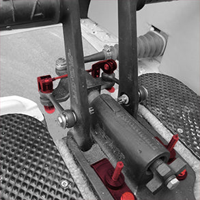 helicopter pedals Tail Rotor Pedal Lockout – Dart Aerospace