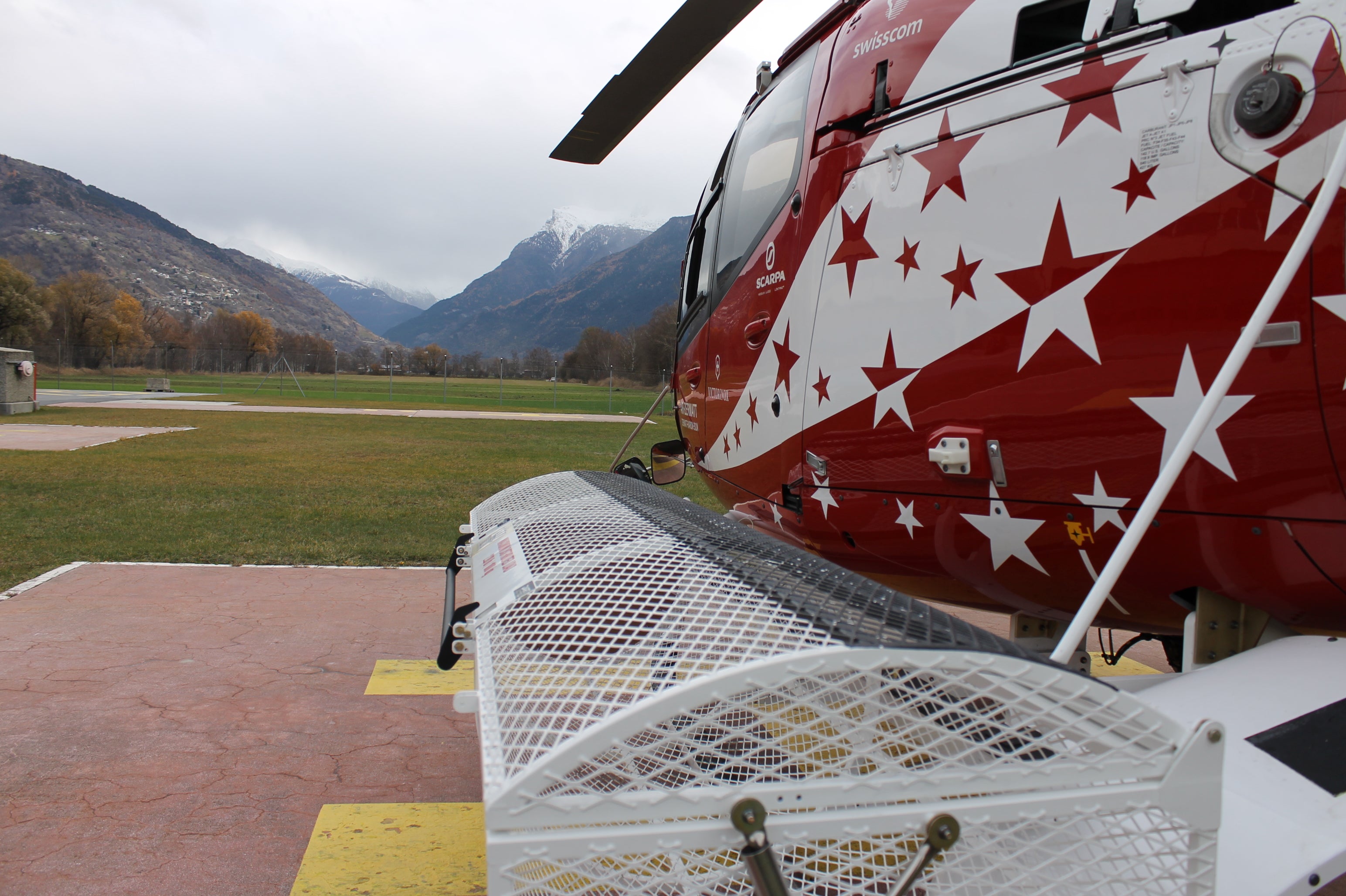 EC130 Heli-Utility-Basket - Airframe Mount, Fits LH Or RH