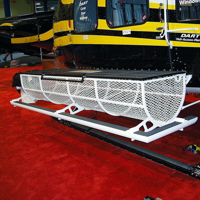 Bell Medium Heli-Utility-Basket With Automatic Lid Opener, Low Profile - RH