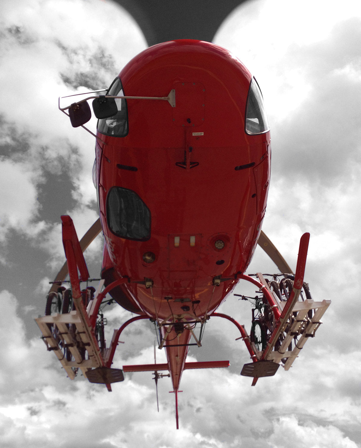 AS350/355 Bicycle Rack Installation, LH