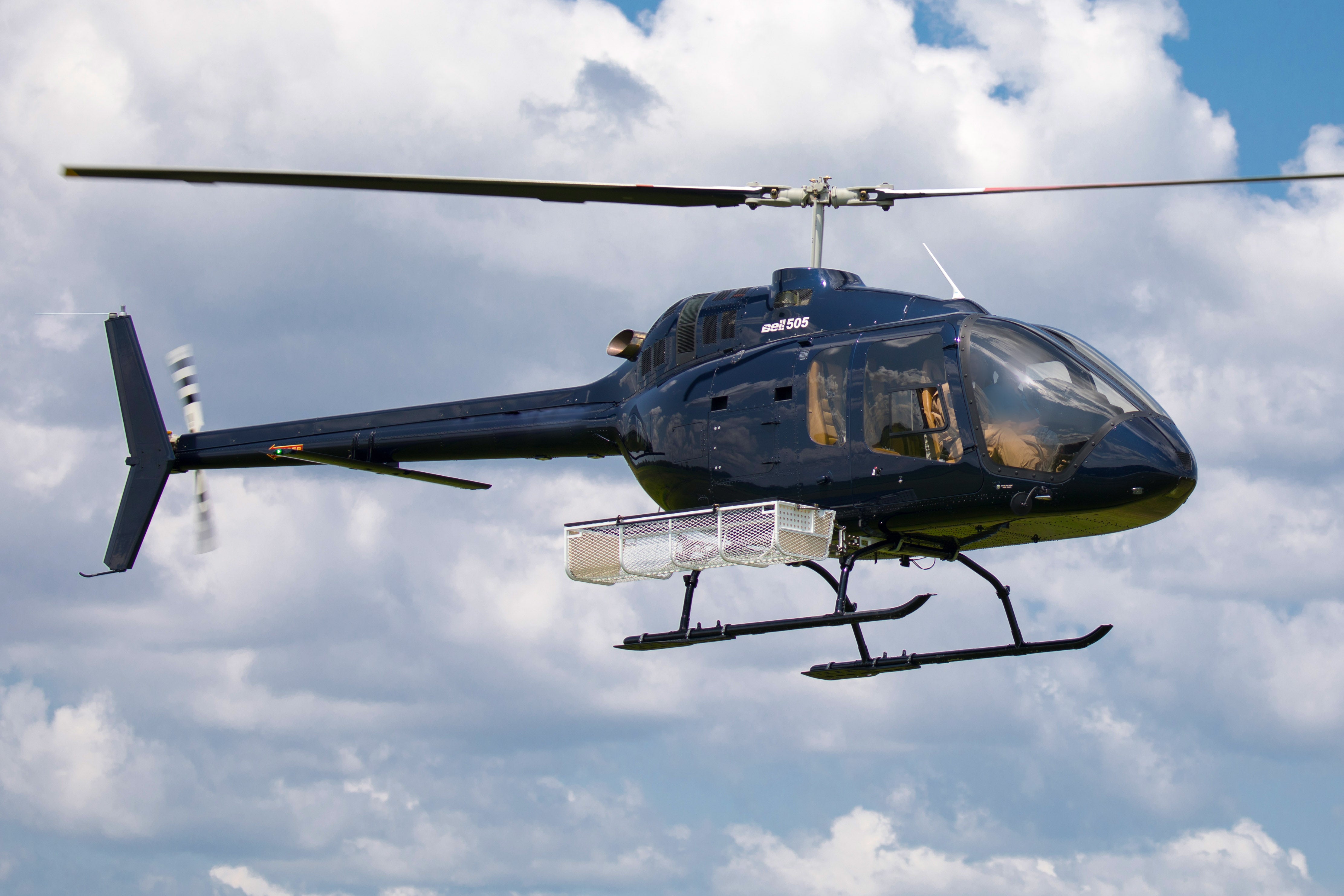 DART Aerospace receives new TCCA STC for its Bell 505 external cargo Heli-Utility-Basket™
