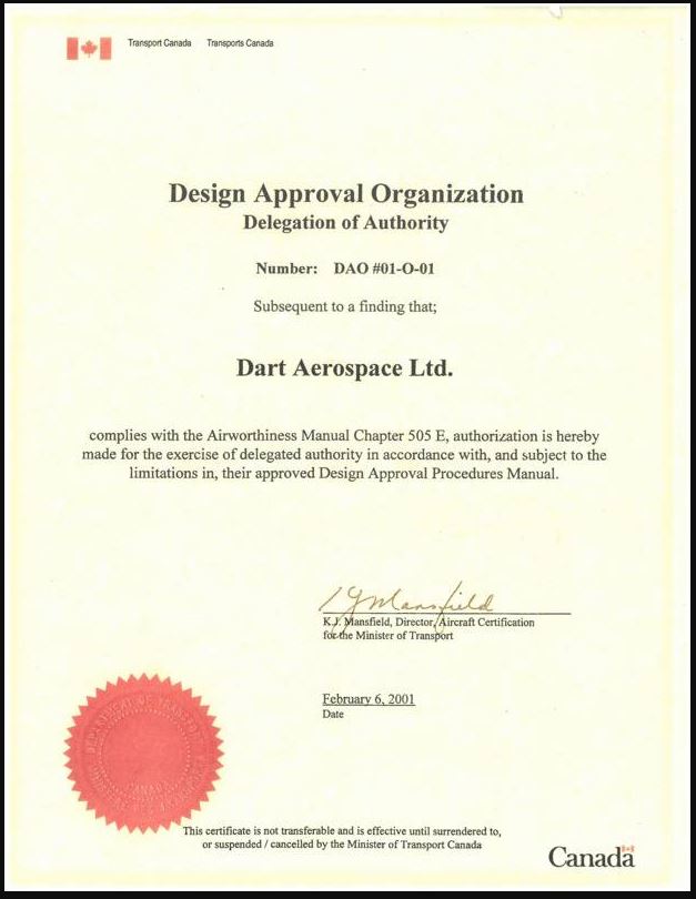 Design Approval Organization