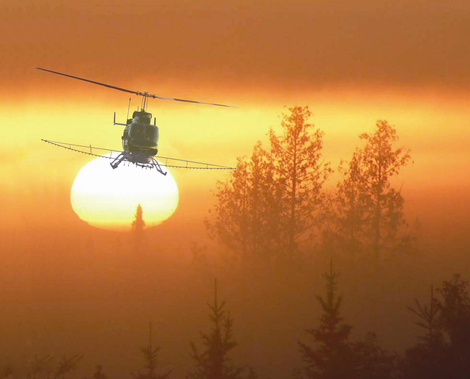 Model 7900 Spray System for Bell 206L Long Ranger