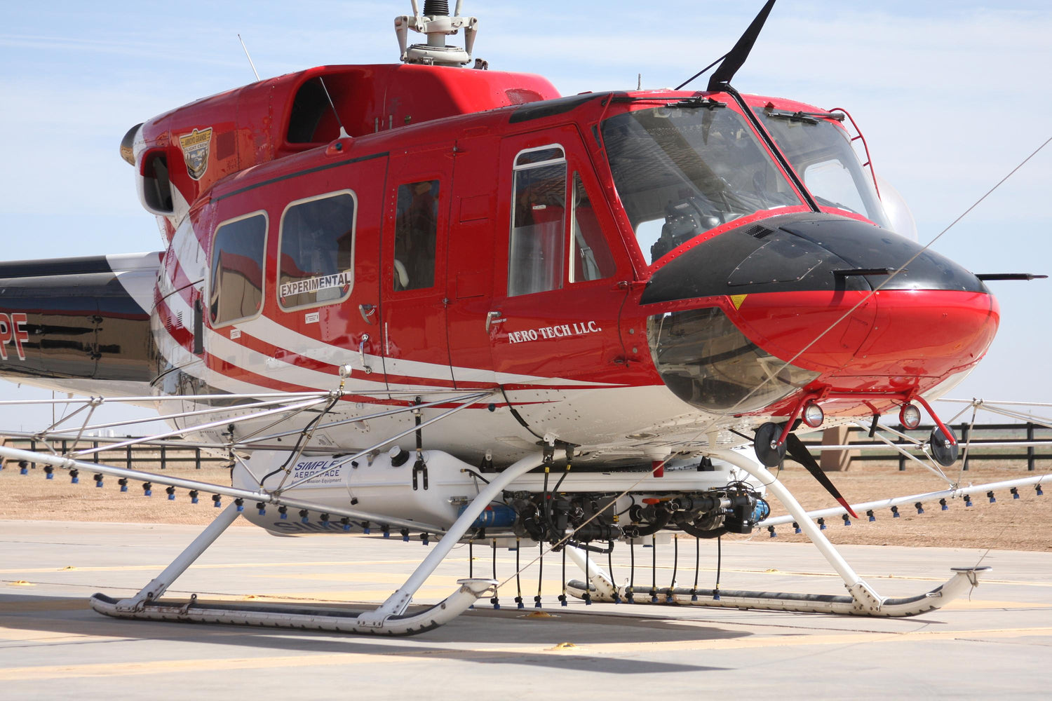 Bell 212 Spray Systems 