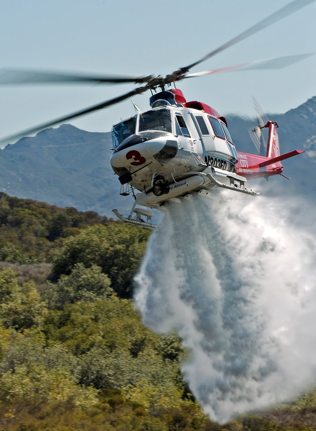 Medium Bell Fire Attack System | Aerial Firefighting | Dart Aerospace