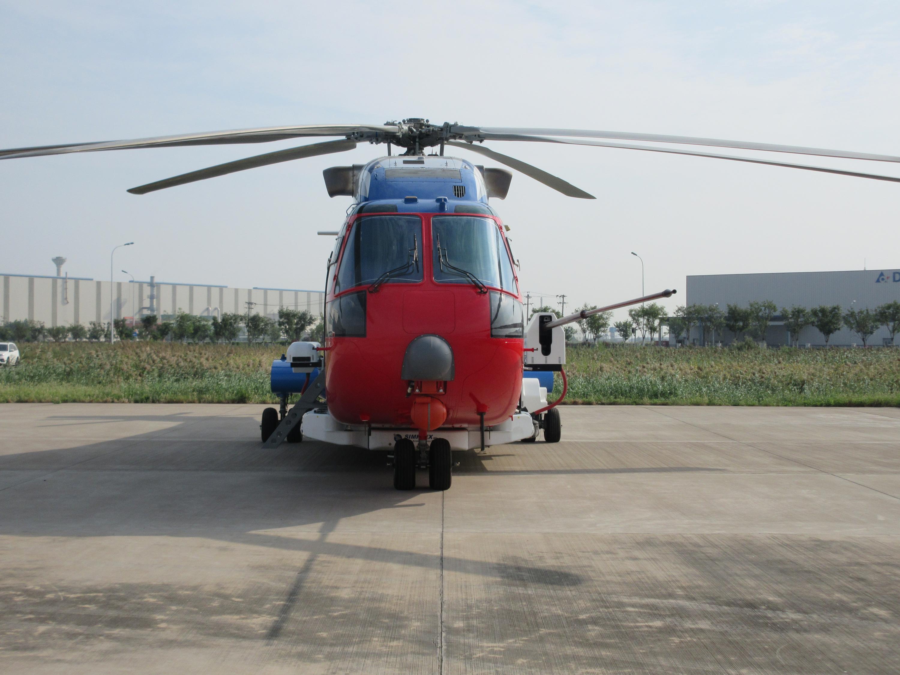 Avicopter AC313 Skycannon - High Rise Firefighting System 
