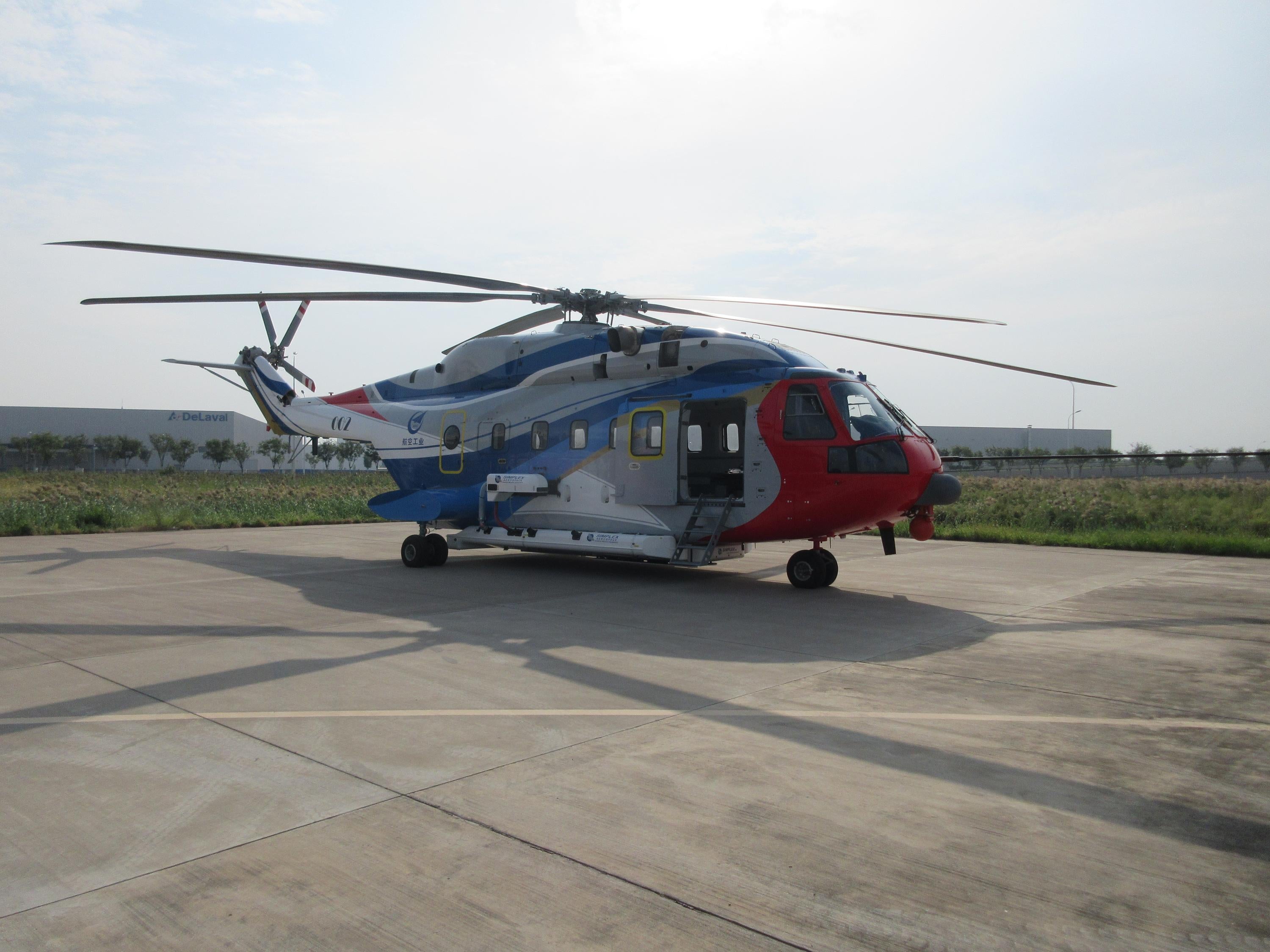 Avicopter AC313 Skycannon - High Rise Firefighting System 
