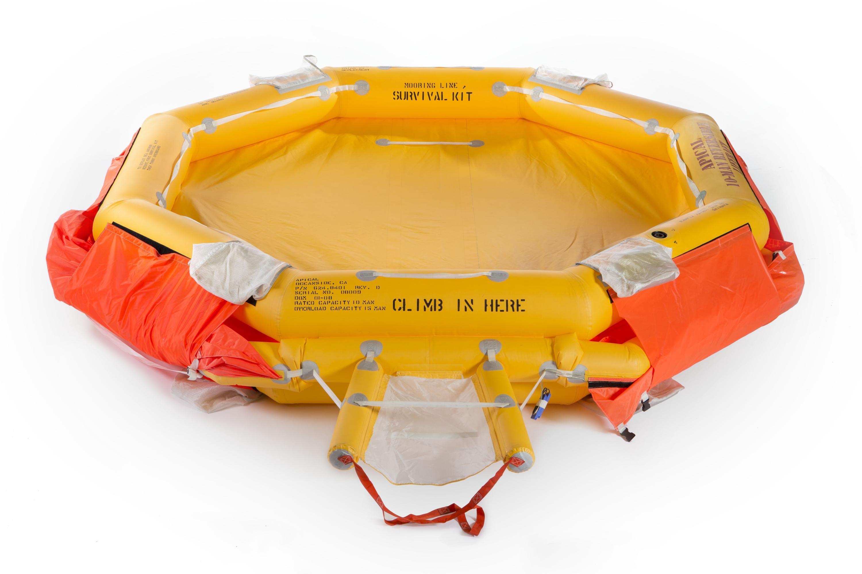 実物 emergency floating sysytem Emergency Float with Liferaft Systems| Gear up | Dart