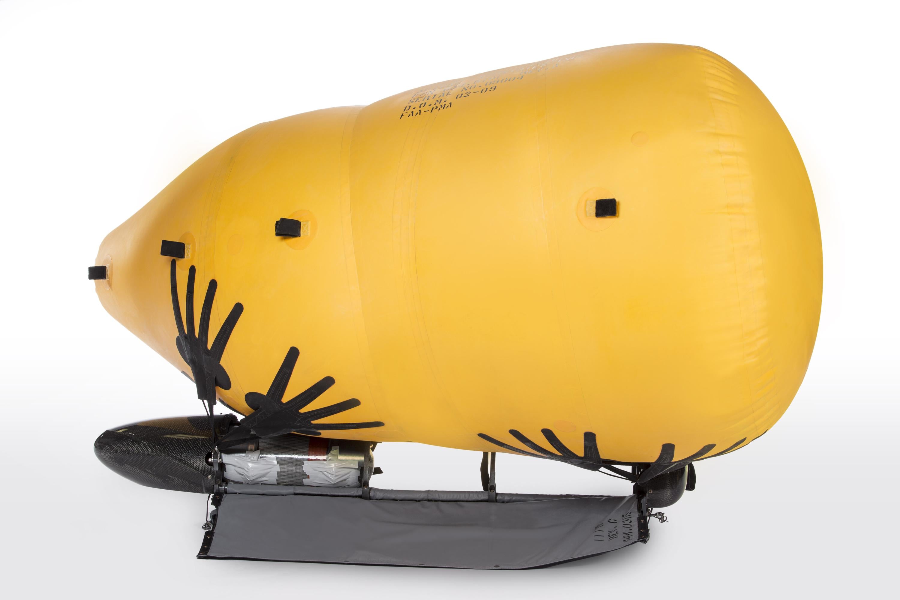 AW109SP emergency float system with integrated liferafts 